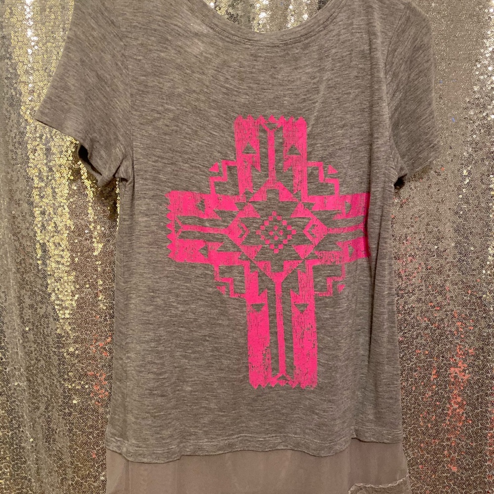 Cute graphic tee CRAZY BLESSED size small